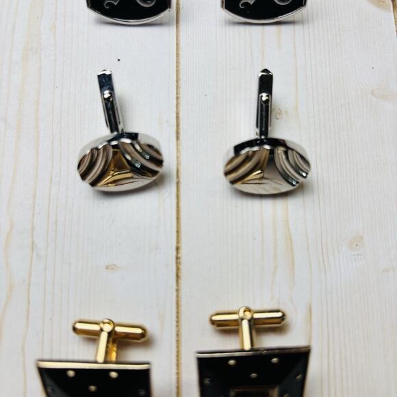 4 Pairs of Vintage Cufflinks. All In Nice Condition. Great Value. See Pics - Picture 4 of 10